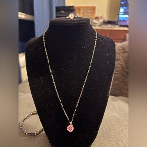 EFY Compass Sterling Pendant 18” Necklace And Pura Vida Compass Ring Sz 7